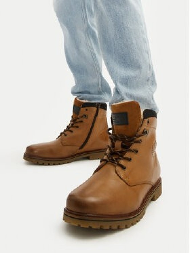 Bugatti Trapery BUGATTI-321AOQ521200 6300 COGNAC Brązowy