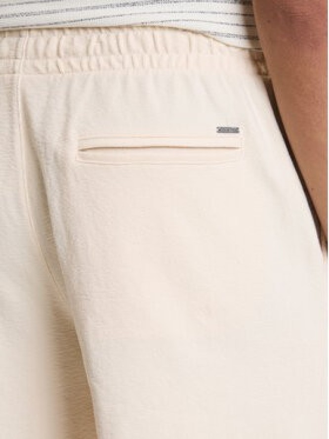 Guess Szorty sportowe M6GD16 K3088 Écru Regular Fit