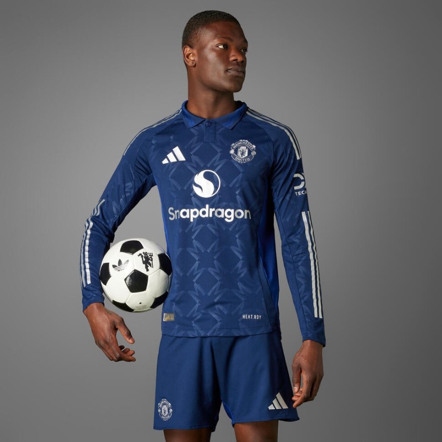 Autentyczna koszulka z długim rękawem Manchester United 2024/25