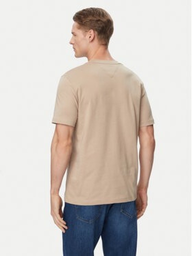 Tommy Hilfiger T-Shirt MW0MW43226 Beżowy Regular Fit