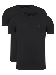 Emporio Armani Underwear Komplet t-shirtów EM000391 AF14132 MC005 Czarny Regular Fit