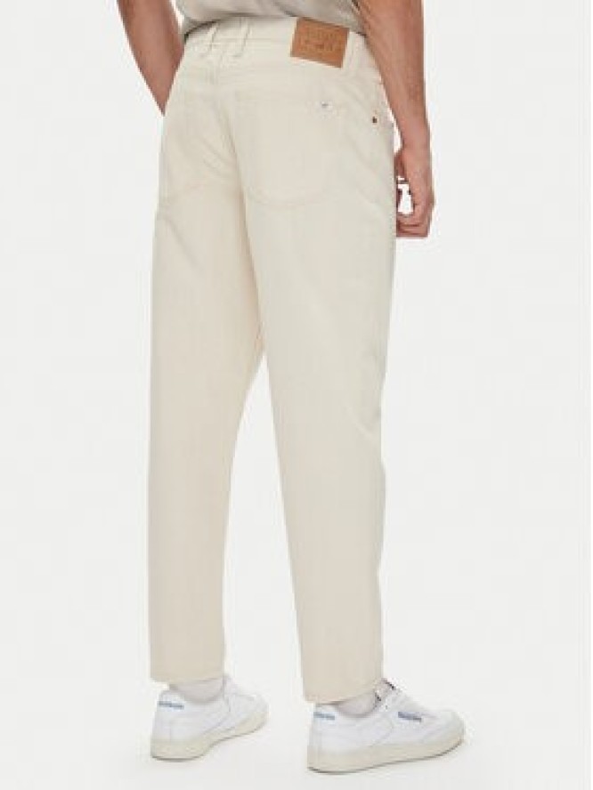 Mustang Jeansy Denver 1016435 Écru Tapered Fit