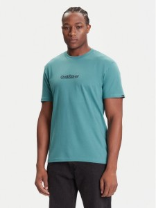 Quiksilver T-Shirt EQYZT08174 Zielony Regular Fit