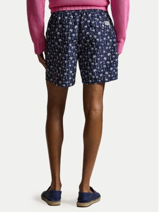 Polo Ralph Lauren Szorty kąpielowe 710B13661001 Granatowy Classic Fit