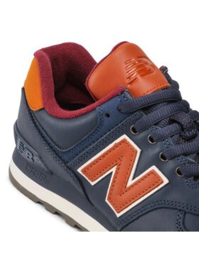 New Balance Sneakersy ML574OMC Granatowy