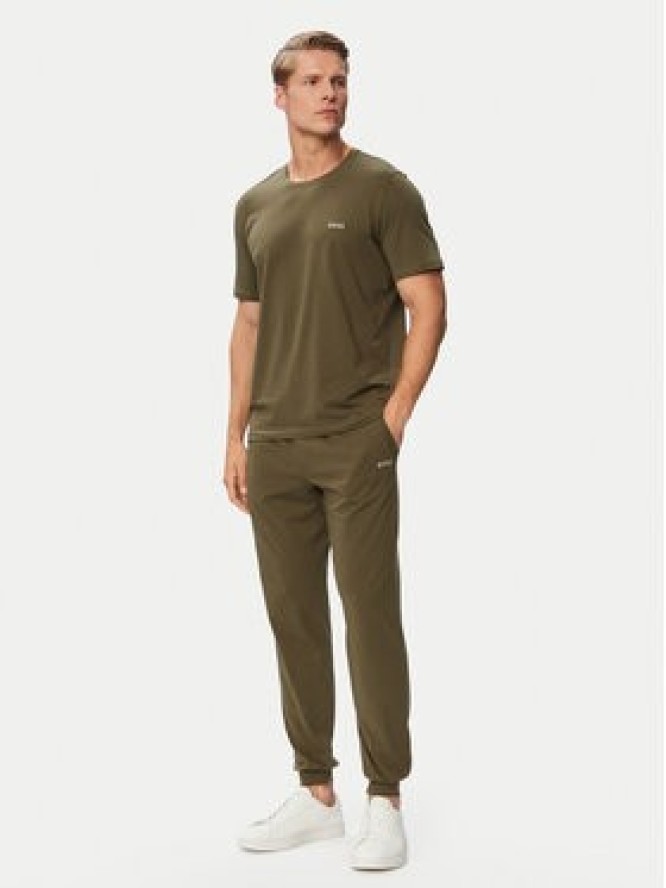 BOSS Spodnie dresowe Mix&Match 50515305 Khaki Regular Fit