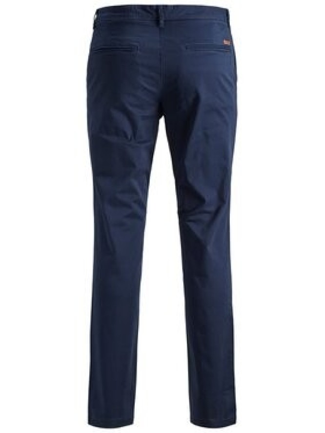 Jack & Jones Chinosy Marco 12150148 Granatowy Slim Fit