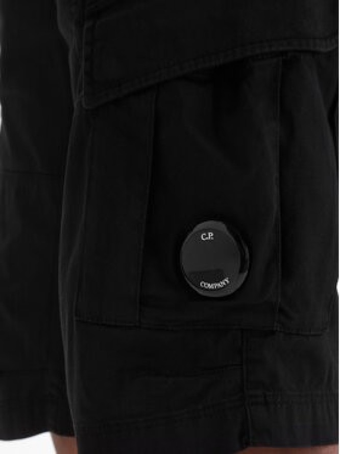 C.P. Company Szorty materiałowe RSCMBE746A005694G Czarny Regular Fit
