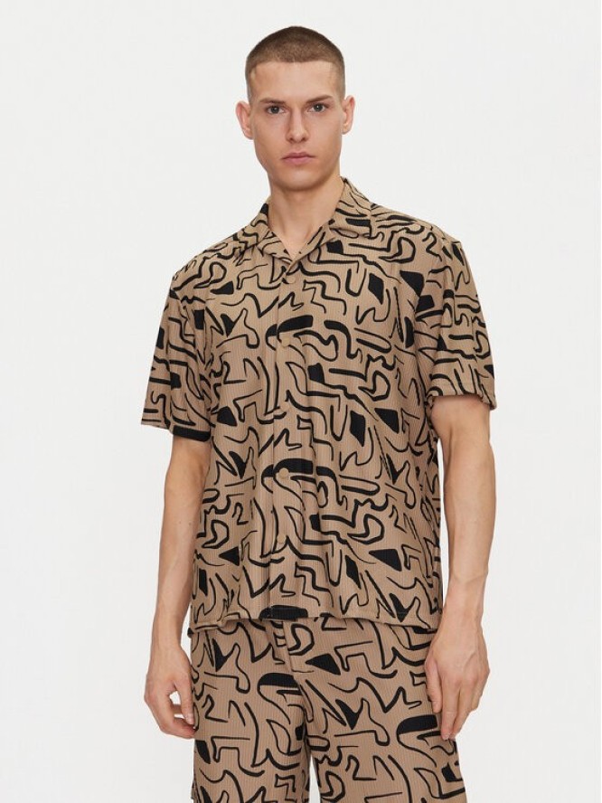 Only & Sons Koszula Kari 22033511 Beżowy Relaxed Fit