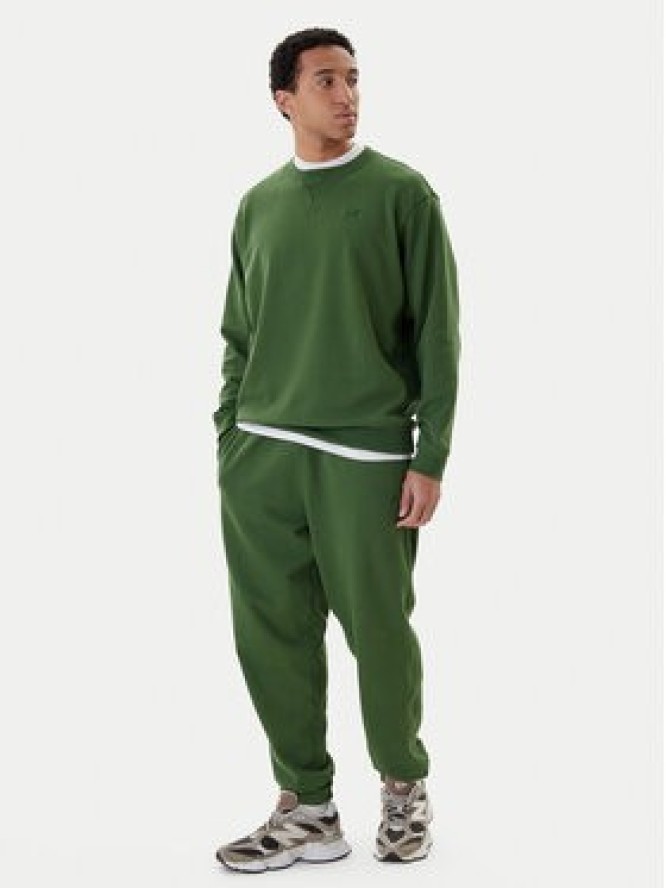 New Balance Bluza MT41506 Zielony Relaxed Fit