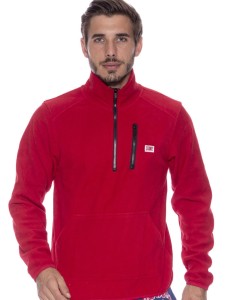 Kurtka męska Leone 1947 Apparel Micro Polar ze stójką i zamkiem z polaru