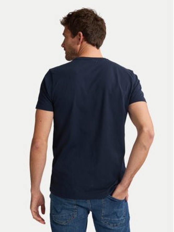 Petrol Industries T-Shirt M-ROS-TSR002 Granatowy Regular Fit