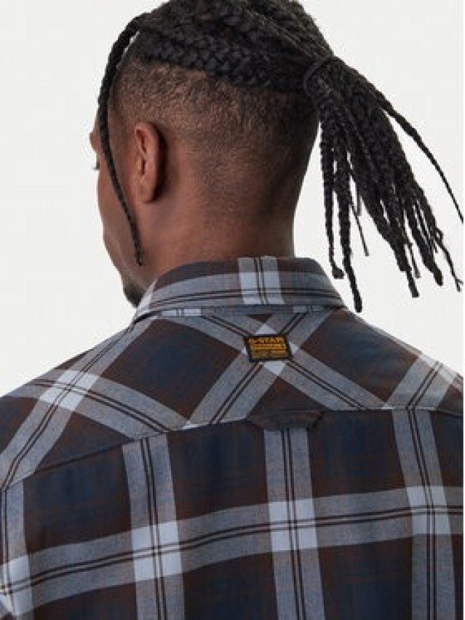 G-Star Raw Koszula Bristum 2.0 D23553 D748 Granatowy Slim Fit