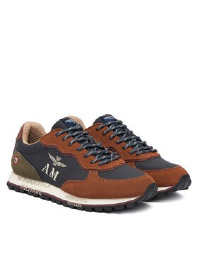 Aeronautica Militare Sneakersy 252SC0320UPL00313 Granatowy