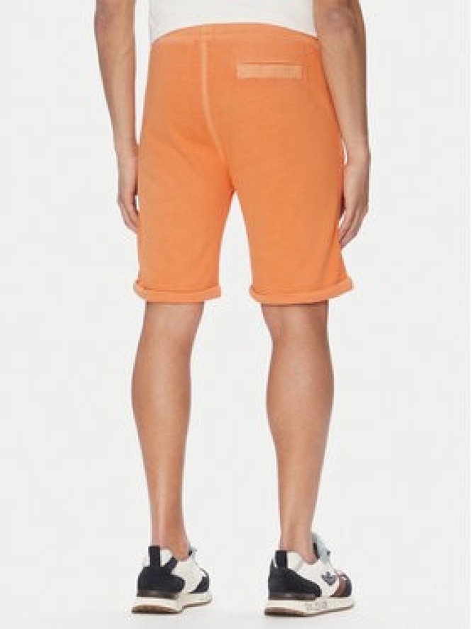 Aeronautica Militare Szorty sportowe 251BF016F583 Pomarańczowy Regular Fit