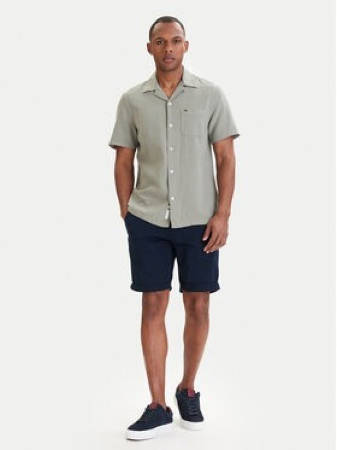 Tommy Jeans Koszula DM0DM23058 Zielony Regular Fit