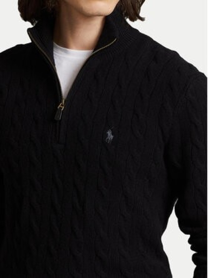 Polo Ralph Lauren Sweter 710876766005 Czarny Regular Fit