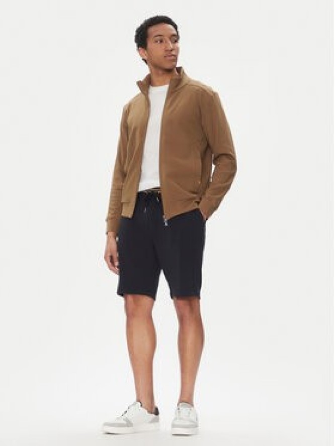 Bugatti Szorty materiałowe 8255 75080C Granatowy Regular Fit