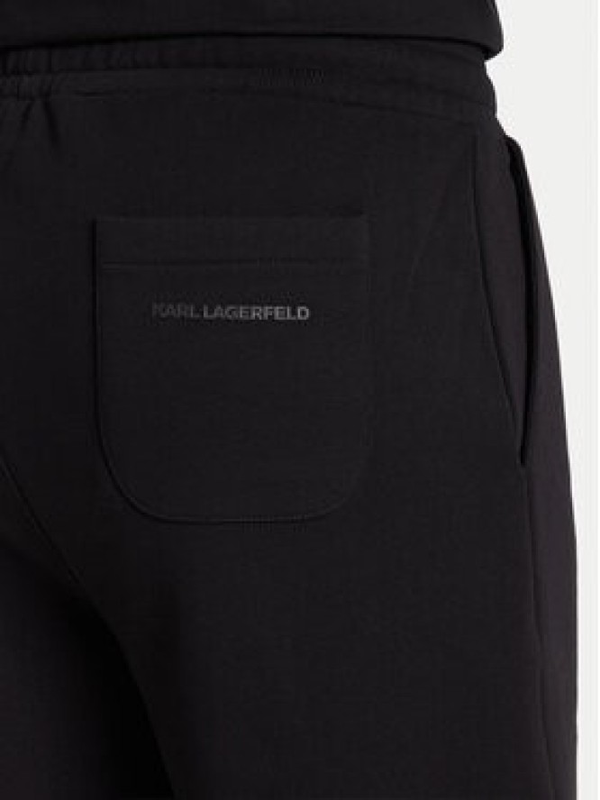 KARL LAGERFELD Szorty sportowe 705114 553904 Czarny Loose Fit