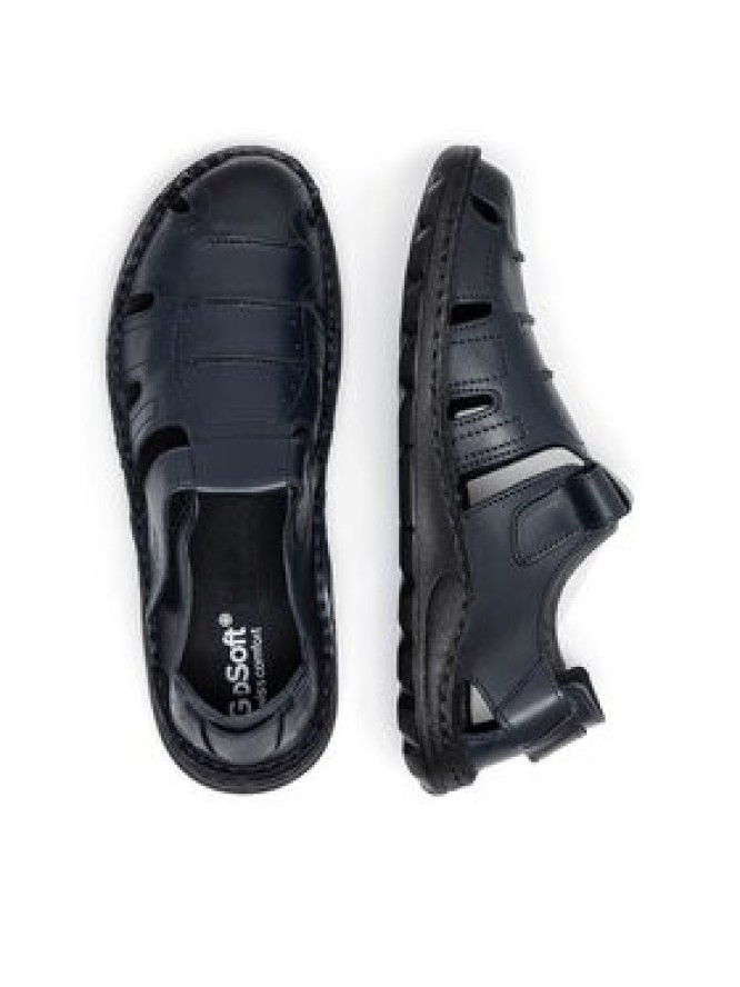 Go Soft Sandały ROMA-01 MI18 Granatowy