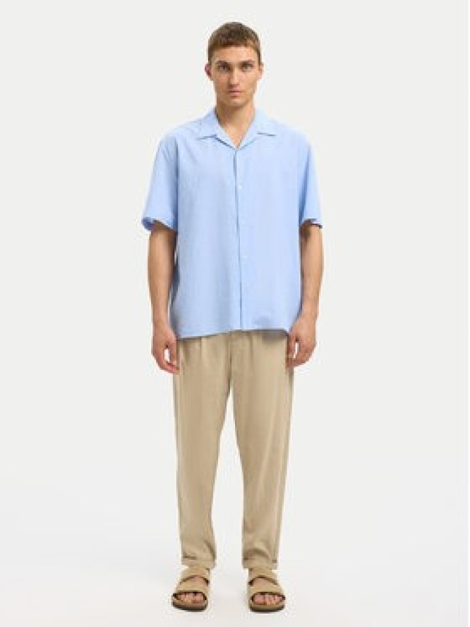 Selected Homme Chinosy 16092732 Beżowy Relaxed Fit