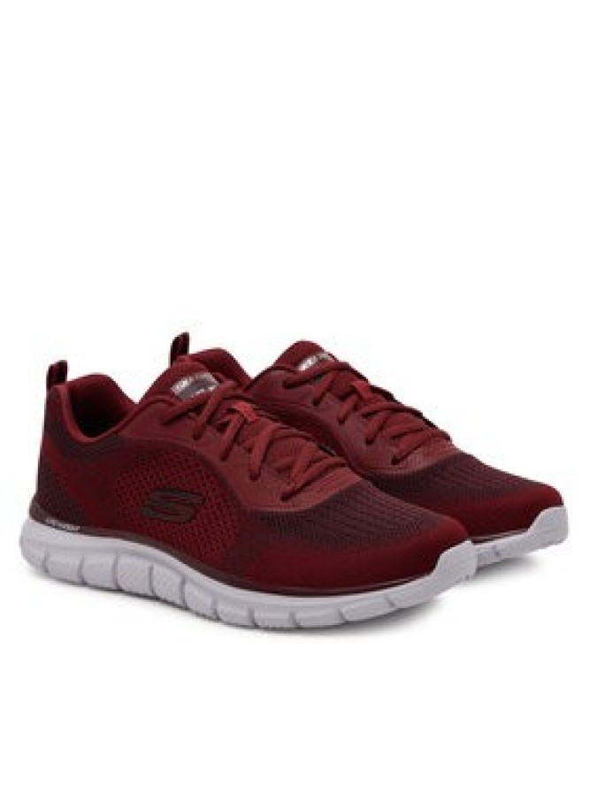 Skechers Buty na siłownię Track - Glendor 232699/BURG Bordowy