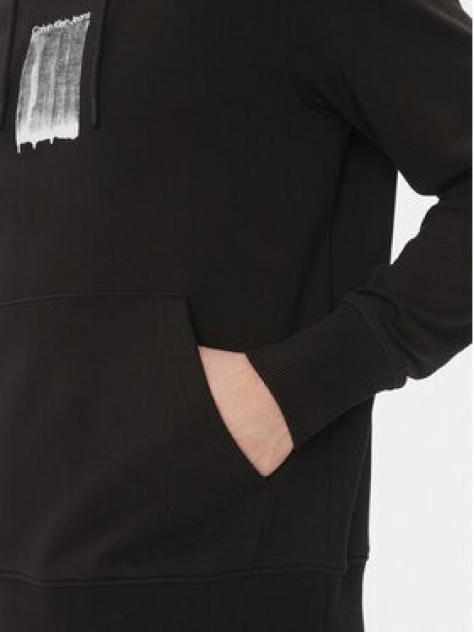Calvin Klein Jeans Bluza Brush Stroke J30J327525 Czarny Regular Fit