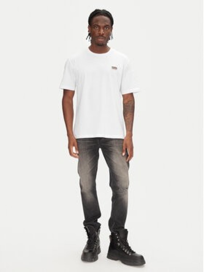 Just Cavalli T-Shirt 78OAHE11 Biały Regular Fit