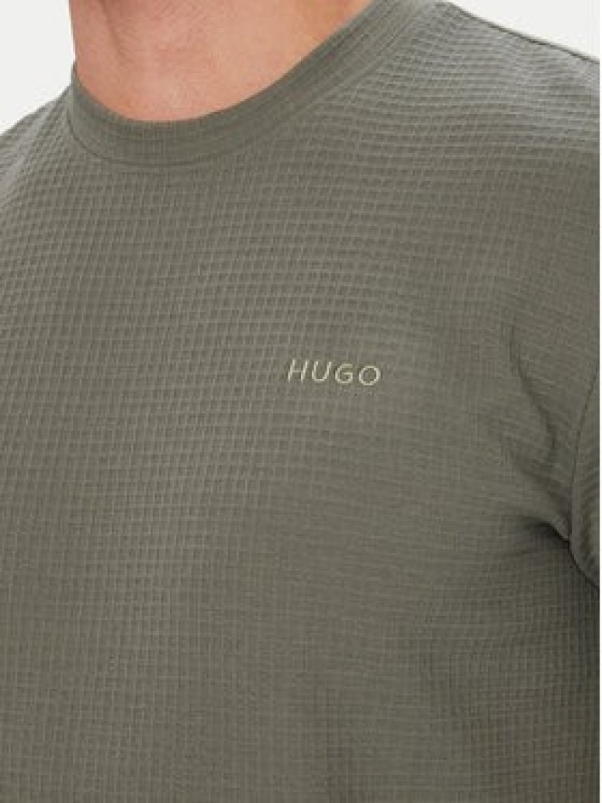 HUGO T-Shirt Austin 50532011 Zielony ciemny Regular Fit