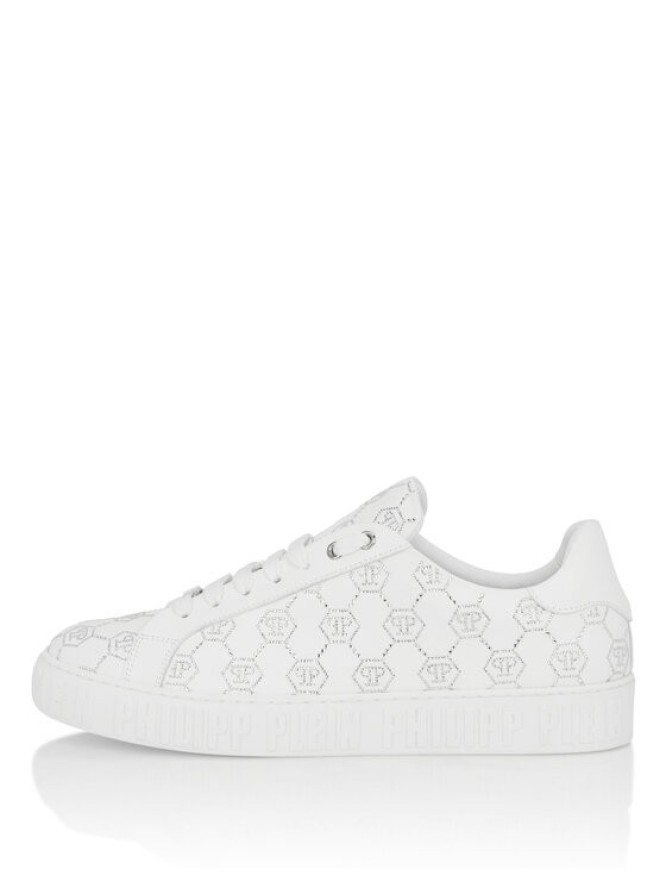 PHILIPP PLEIN Sneakersy SAFS USC0920 PLE005N Biały