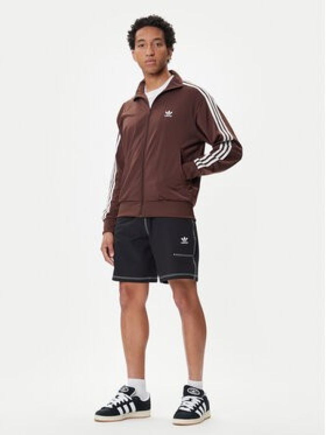 adidas Szorty sportowe Trefoil Essentials KA8539 Czarny Loose Fit