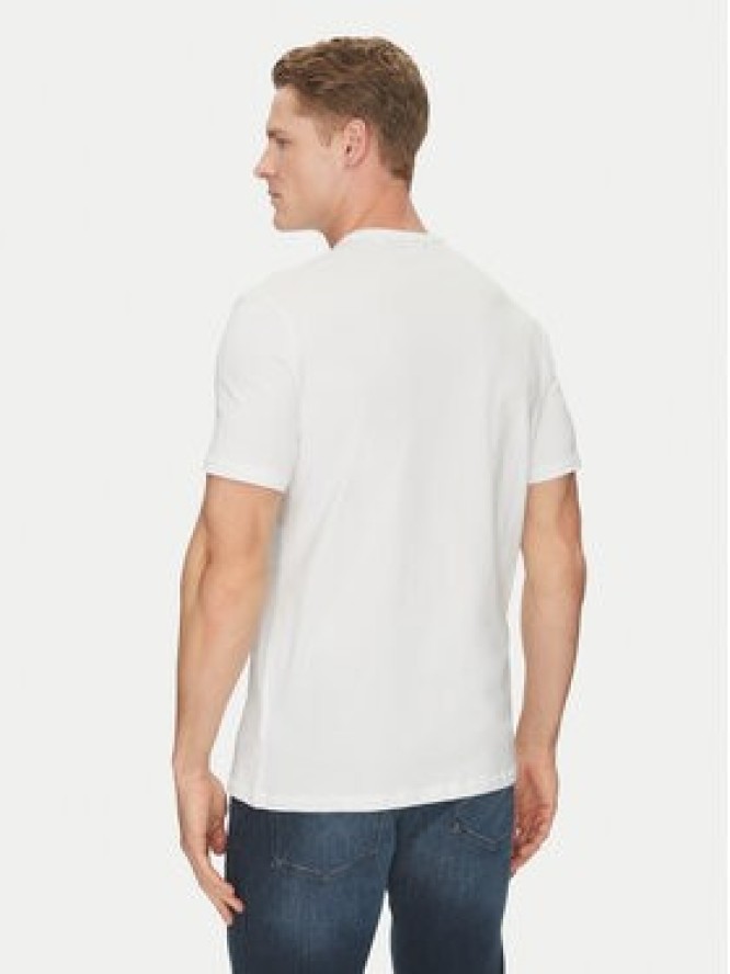 Guess T-Shirt M5GI19 J1314 Biały Slim Fit