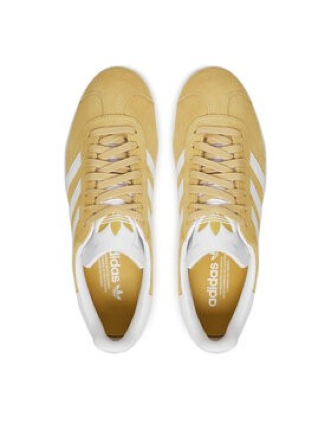 adidas Sneakersy Gazelle Shoes JH5382 Żółty