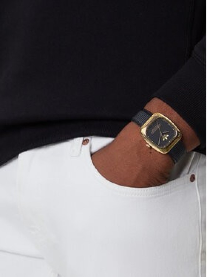 adidas Zegarek Retro Wave One AOSY24528 Czarny