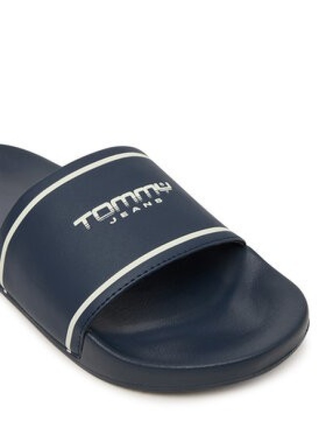 Tommy Jeans Klapki Tjm Summer Sandal 26.2 EM0EM01723 Granatowy