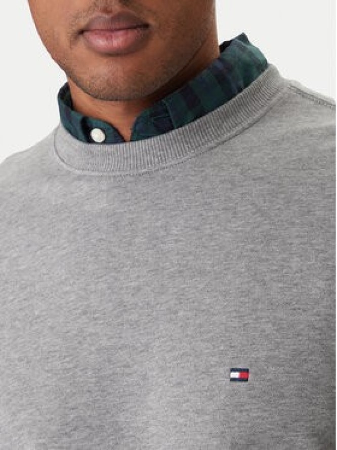 Tommy Hilfiger Bluza Essential MW0MW37237 Szary Regular Fit