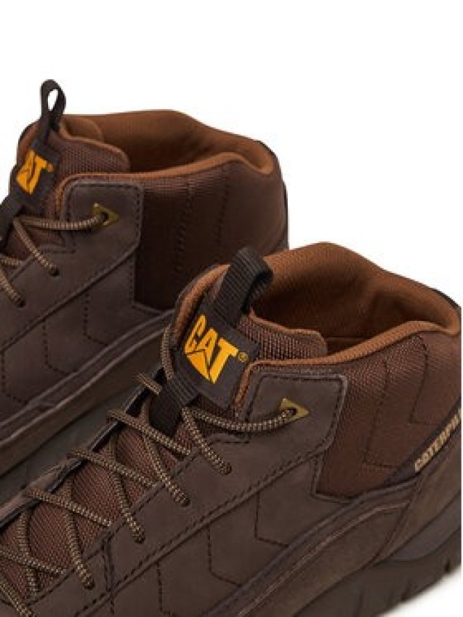 CAT Footwear Sneakersy Versage Mid P726429 Brązowy