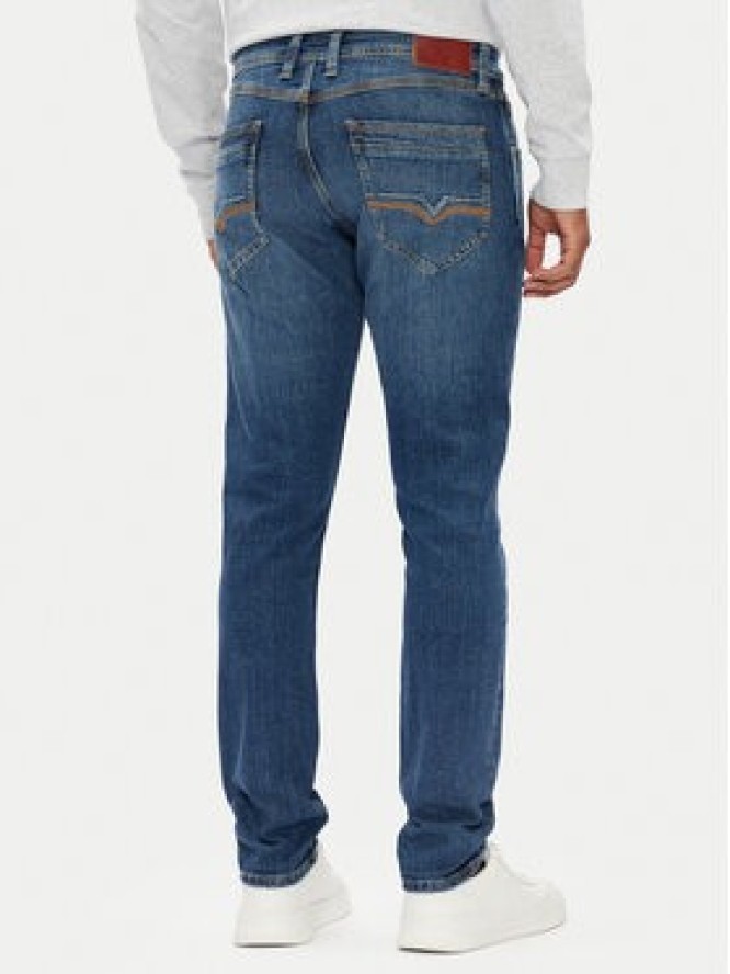 Pepe Jeans Jeansy PM207391 Niebieski Tapered Fit