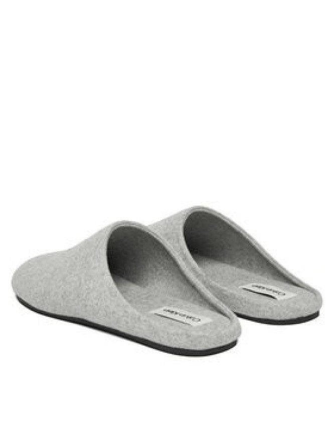 Calvin Klein Kapcie Home Slipper Mule HM0HM01931 Szary