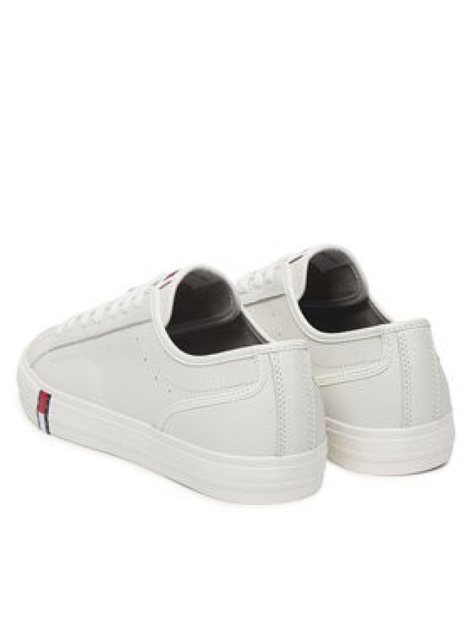 Tommy Jeans Sneakersy Archive Vulc. Y2K Long Lace EM0EM01676 Écru