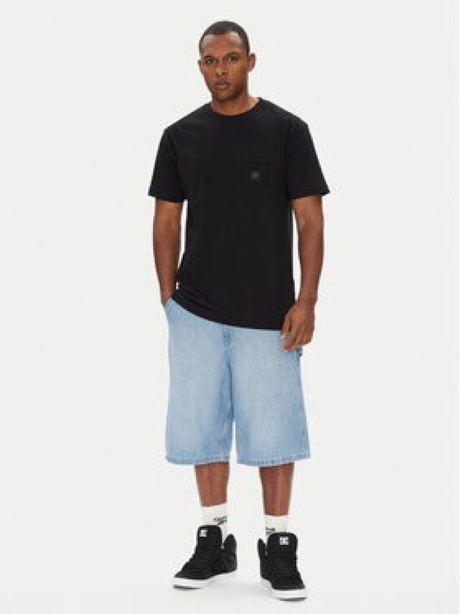 DC Shoes T-Shirt ADYKT03246 Czarny Regular Fit