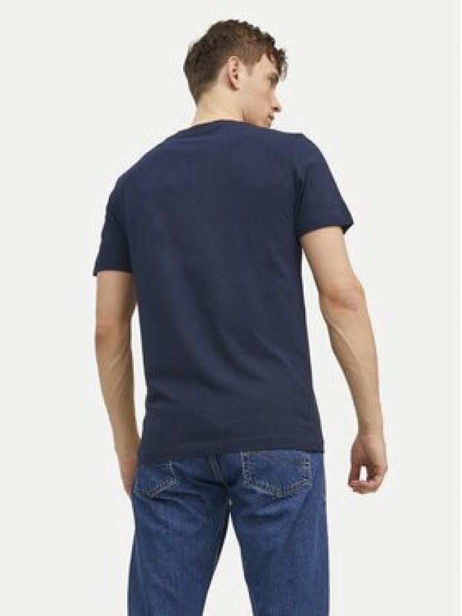 Jack & Jones T-Shirt Archie 12217167 Granatowy Regular Fit