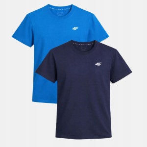 T-SHIRT MĘSKI 4F KOSZULKA ZESTAW KOMPLET 2PAK TTSHM3341