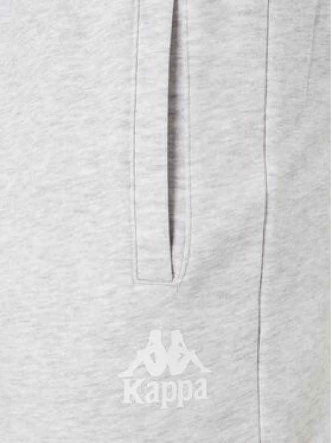 Kappa Spodnie dresowe Authentic 321N5FW Szary Regular Fit
