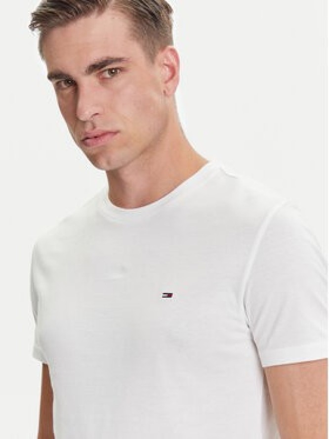 Tommy Jeans Komplet t-shirtów DM0DM20687 Écru Slim Fit