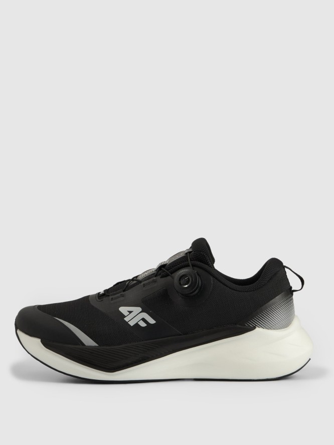 4F Buty do biegania FLOW RUN NIGHT MOTION męskie - czarne 44