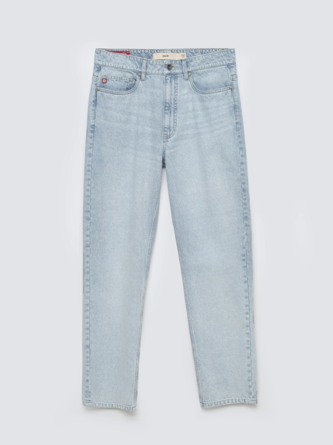 Jeansy męskie loose niebieskie Zack 185