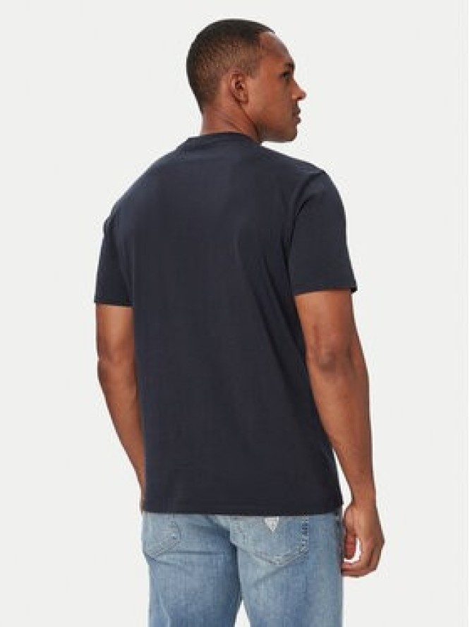 Guess T-Shirt M6YI58 K4632 Granatowy Regular Fit
