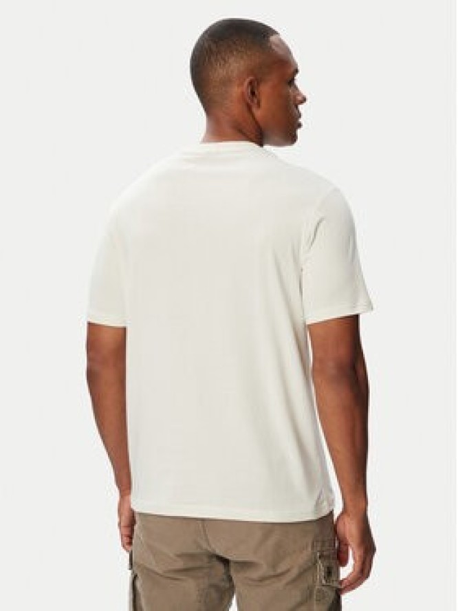 Napapijri T-Shirt Cabin NP0A8B3F Kremowy Relaxed Fit