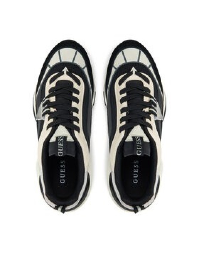 Guess Sneakersy FMJVAL ELE12 Czarny